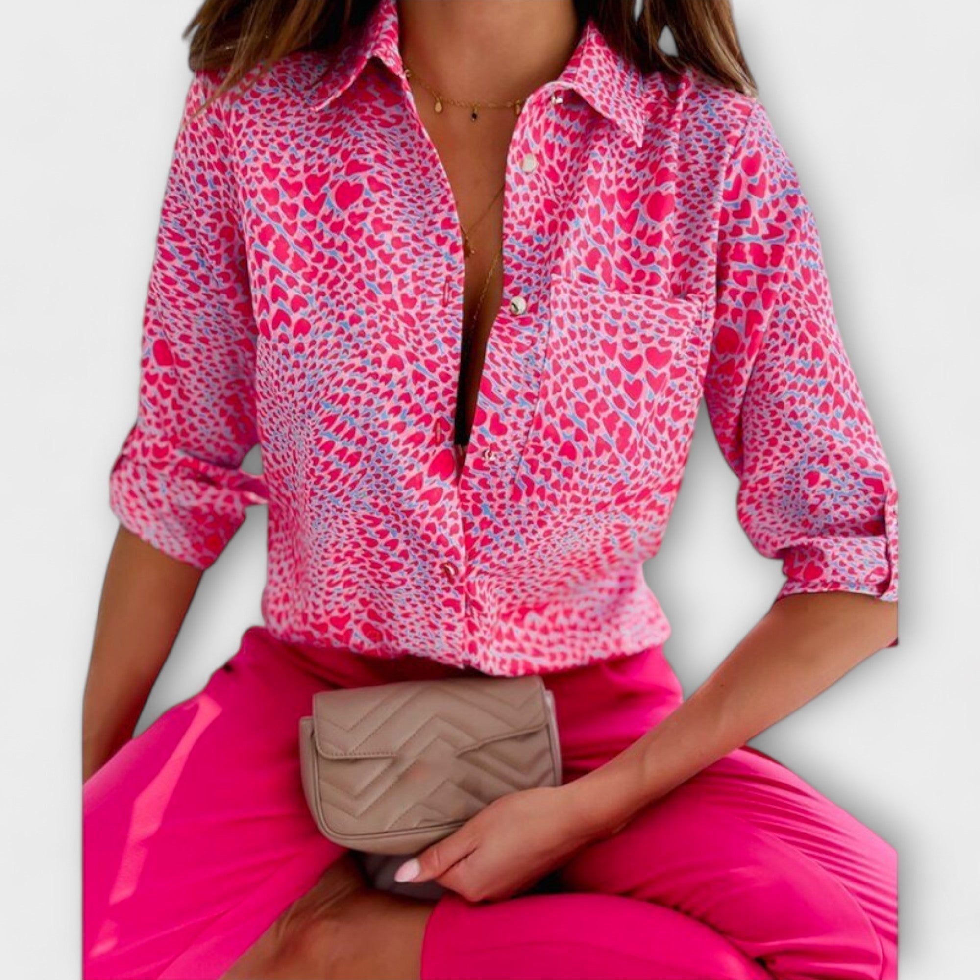Gráinne - Timeless Elegant Blouse - Charlotte & Willow, product photo 6