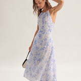Victory - Midi Dress with Floral Print