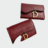 Mathilde - Elegant Black Leather Wallet