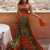 Sarah - Artistic Long Maxi Dress