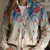 Ethna | Feather & Floral Embellished Cardigan